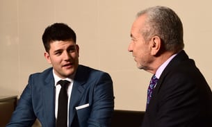 Mark Wright (Apprentice winner) and Lord Sugar