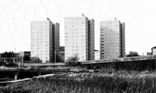Three tower blocks in Thurrock